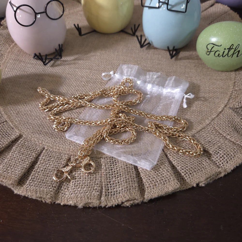 EUC Michael Kors Denim Crossbody with Brown Leather Trim - Picture 10 of 10